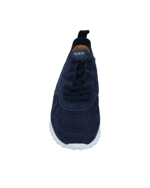 Tod's Blue Tods Lace Up Sneakers
