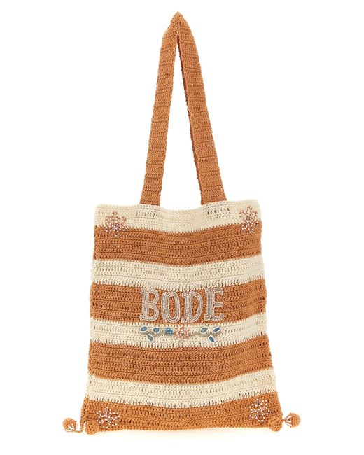 Bode Natural 'Sherbet' Shopping Bag