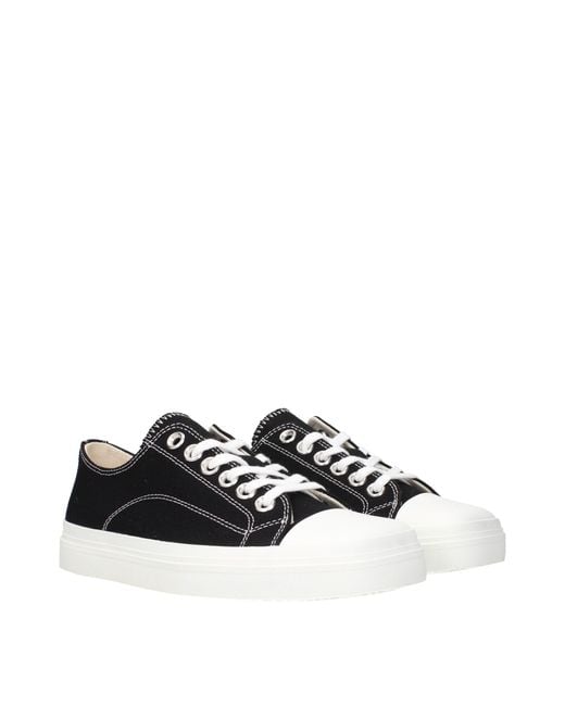 Moschino Black Sneakers Fabric
