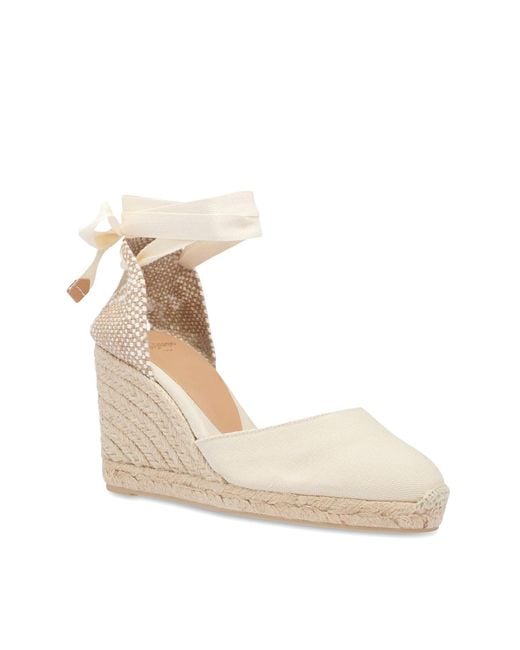Castaner Natural Carina Wedge Espadrilles