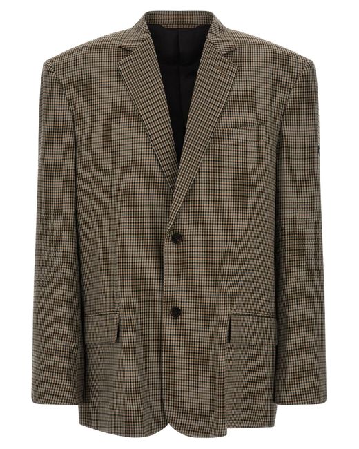 Balenciaga Green 'Sb' Blazer for men