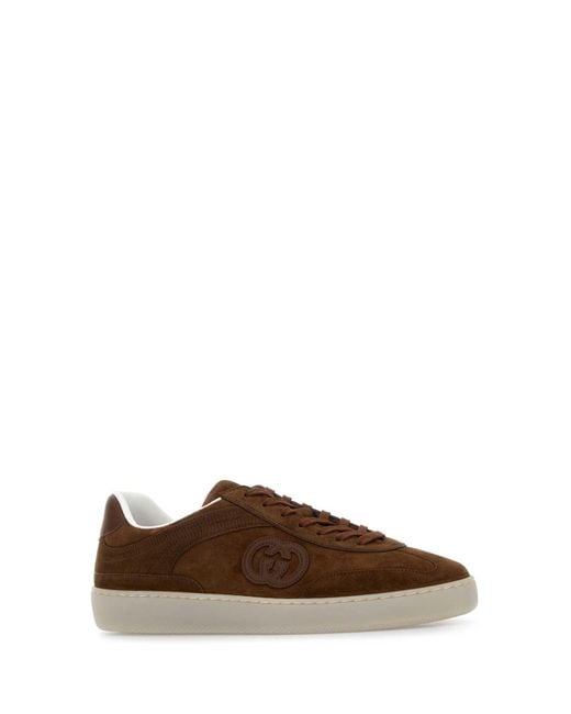 Gucci Brown G75 Sneakers for men