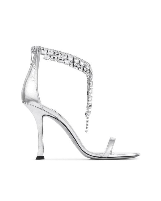 Jimmy Choo White Shoes