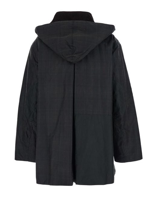 Barbour Black Jacket Dark Waxed Cotton