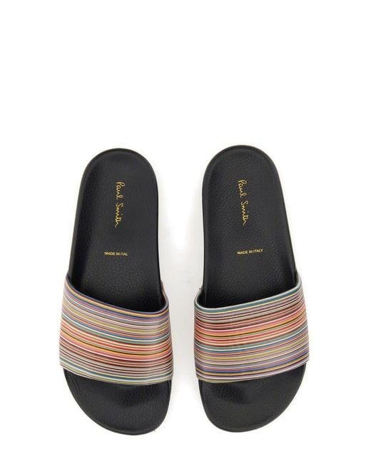 Paul Smith Multicolor Slide Sandal for men