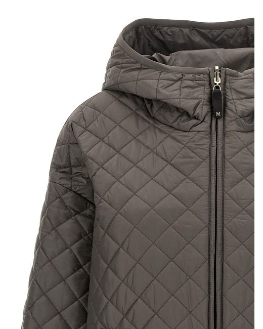 Max Mara Gray Leo Puffer Jackets