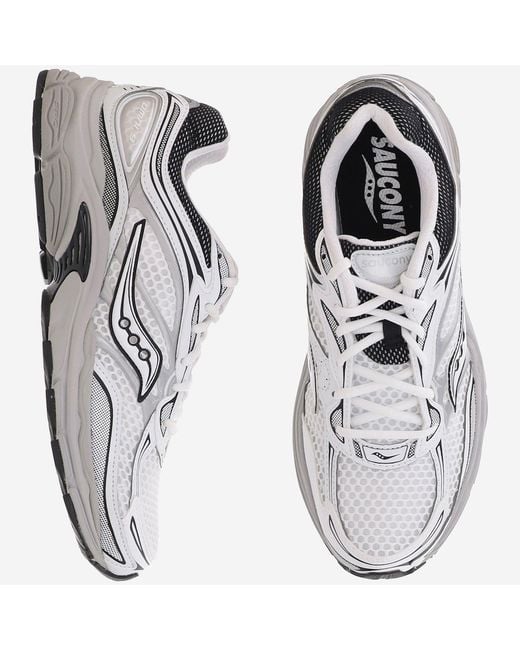 Saucony White Trainers Pro Grid Omni 9 Textile for men