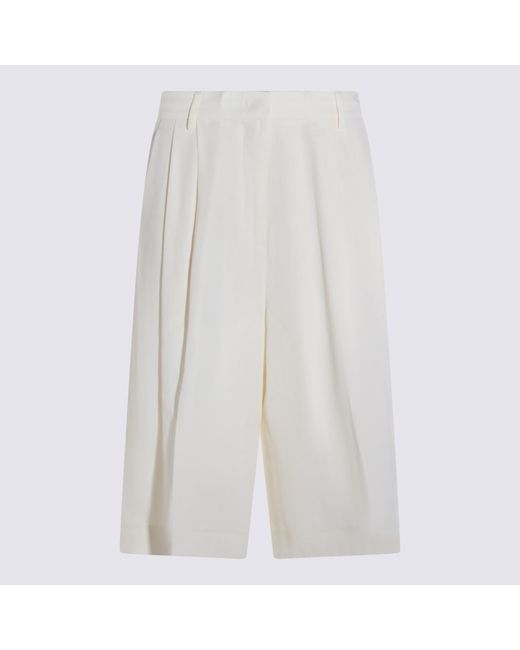 Fabiana Filippi White Shorts _Vi Li