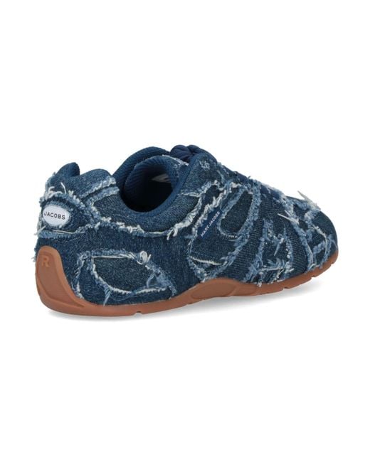 Marc Jacobs Blue The Denim 72 Spring Sneakers