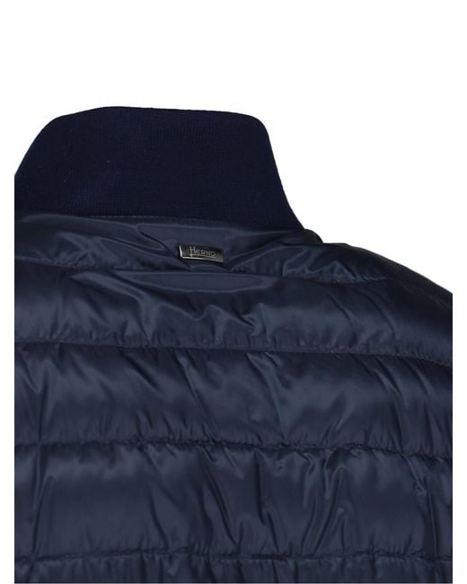 Herno Blue Jackets Polyamide for men