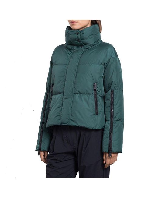 Herno Green Polyamide Coat