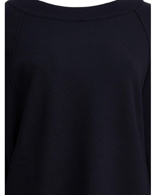 Max Mara Blue Boat-Neck Sweater