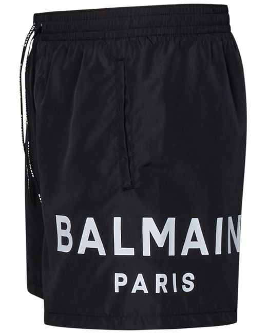 Balmain Black Swimsuit for men
