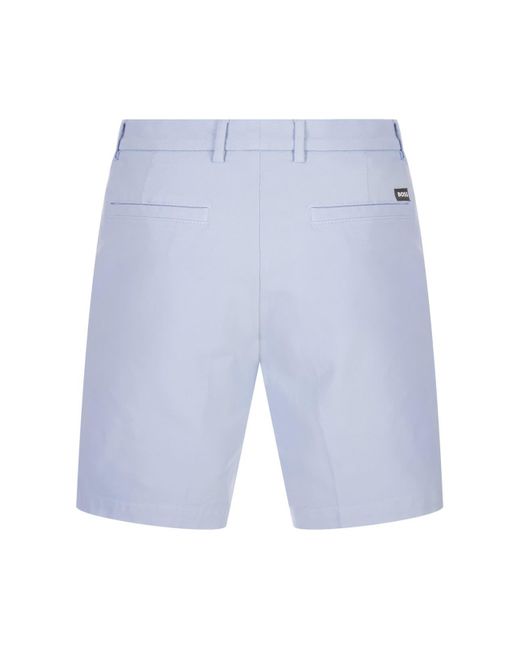 Boss Blue Light Regular Fit Bermuda Shorts for men