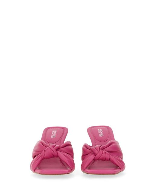 Michael Kors Pink Sandal "Elena"