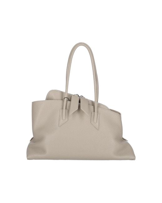 The Attico Natural Medium Handbag La Passeggiata