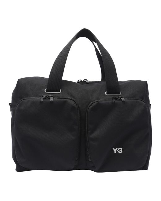 Y-3 Black Y-3 Bags for men