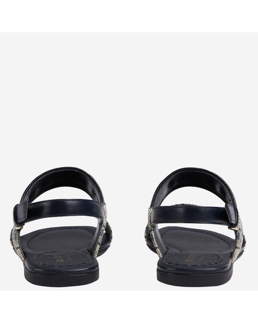 Gucci Black Sandals Fabric for men
