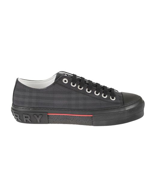 burberry jack check low top sneakers