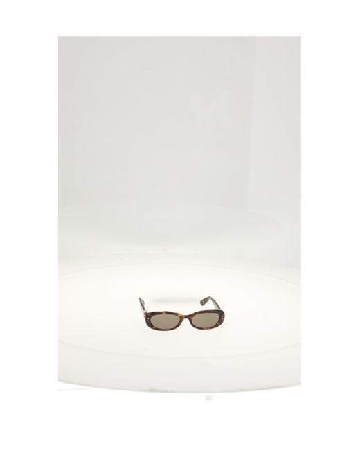 Dior White Sunglasses Havana Nylon