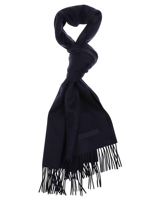 Zegna Blue Scarf for men