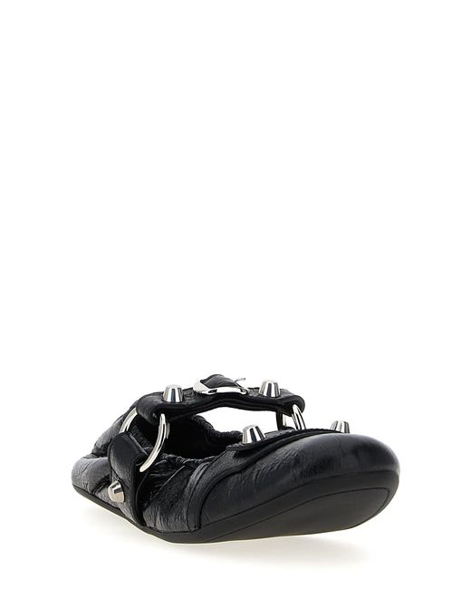 【BALENCIAGA】バレンシアガ Le City Ballet Flats ブラック Balenciaga Le City Ballet Flats in Black | Lyst