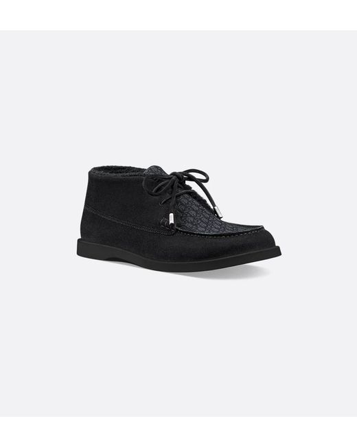 Dior Black Leather Boots Foot Ankle for men