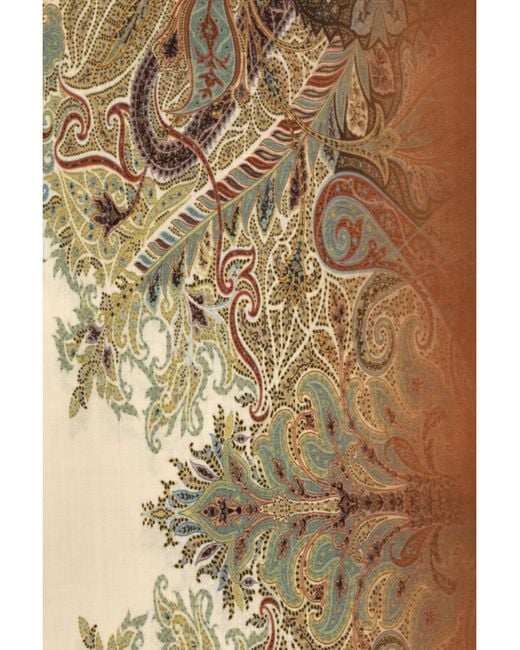 Etro Metallic Orfeo Modal Scarf for men