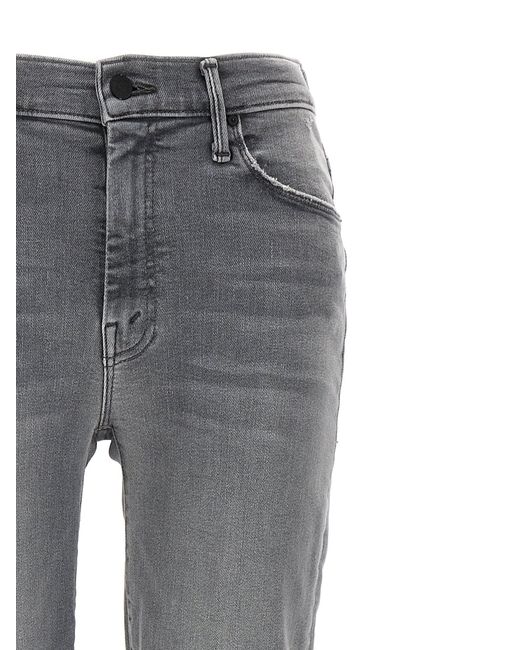 Mother Gray The Weekender Fray Jeans