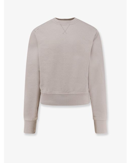 Entire studios White Pod Crew Cotton Shirt Sweatshirts