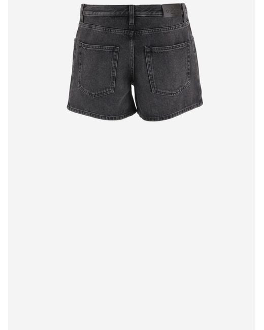Gucci Black Jeans Short Cotton Denim