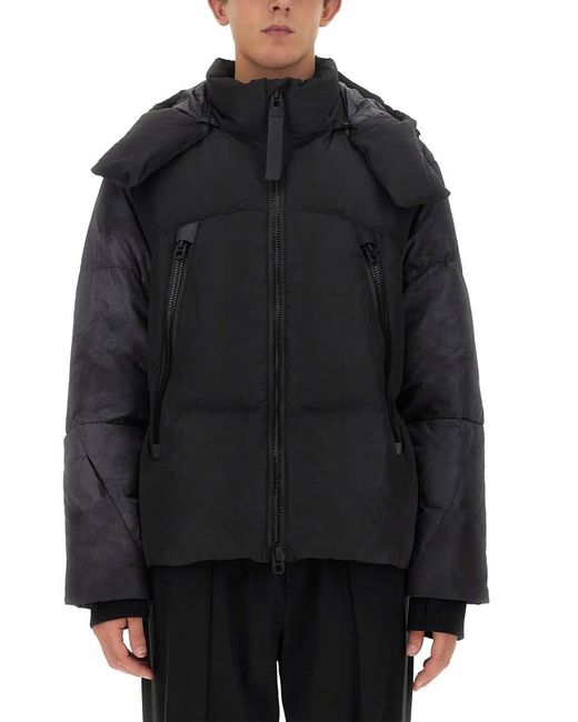 JG1 Black Jacket With Zip for men