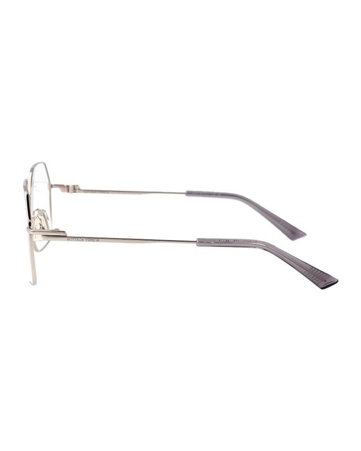 Bottega Veneta Multicolor Transparent Metal Glasses