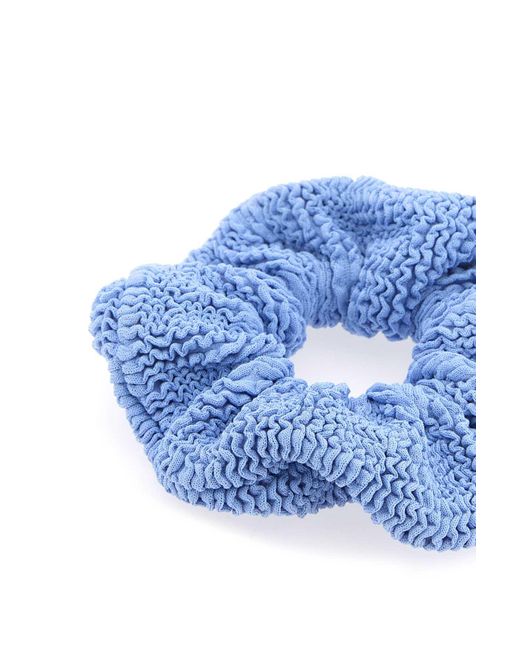 Hunza G Blue Light Fabric Scrunchie