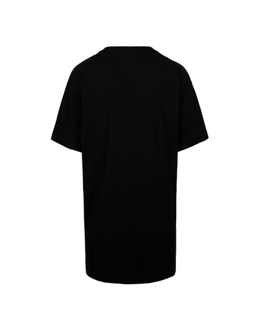 Moschino Black Teddy Bear Printed T-shirt Dress