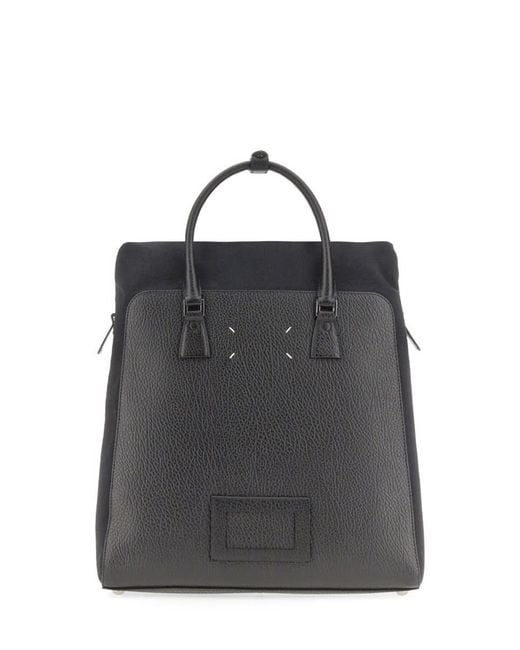 Maison Margiela 5ac Daily Vertical Bag in Black | Lyst