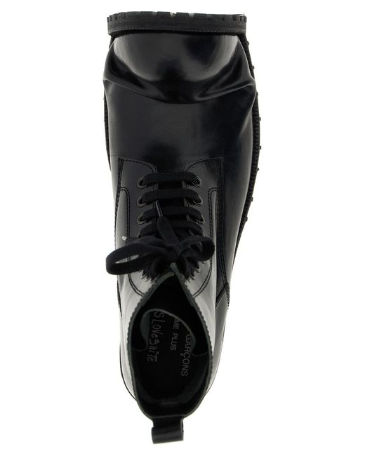 Comme des Garçons Black Comme Des Garçons X Kids Love Gaite Combat Boots for men