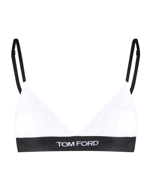 Tom Ford White Bras Underwear