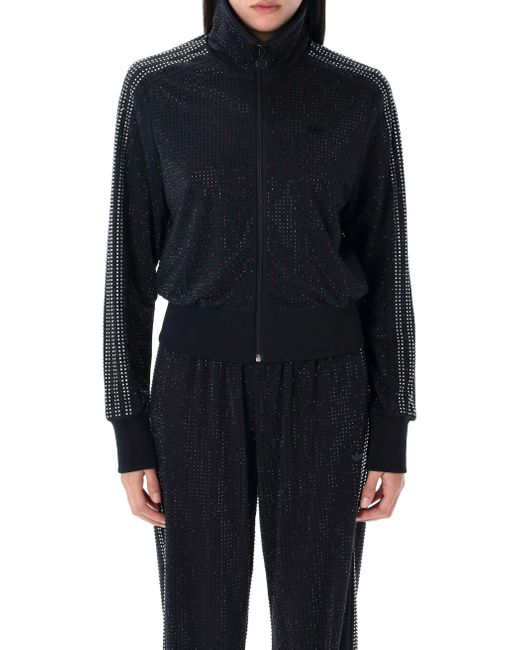 アディダス☆レディース☆Atlanta Print Rhinestone Track Top adidas Atlanta Print Rhinestone Track Top - Black | Free