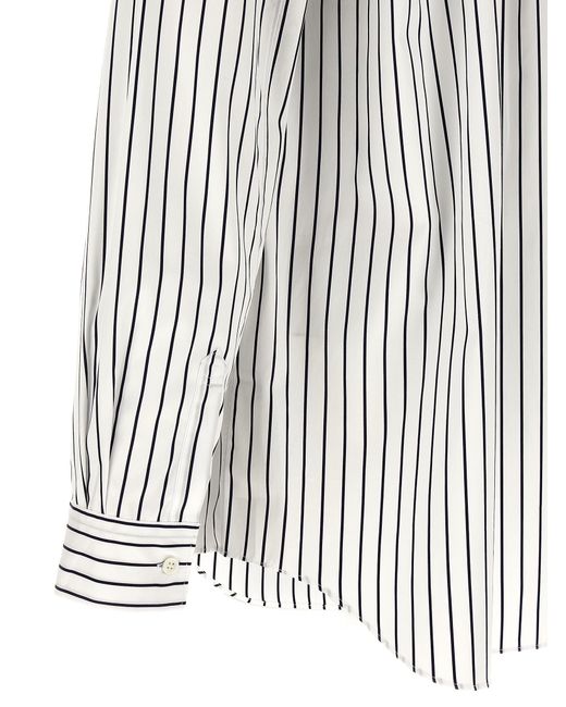 Comme des Garçons White Striped Shirt for men