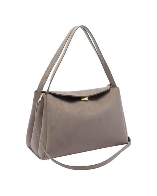 THEMOIRÈ Gray Eudora Shoulder Bag