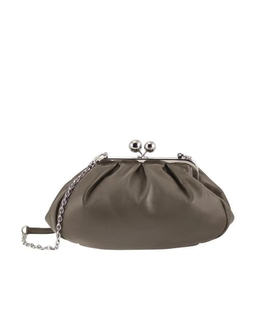 Weekend by Maxmara Brown Shoulder Bag Cubico