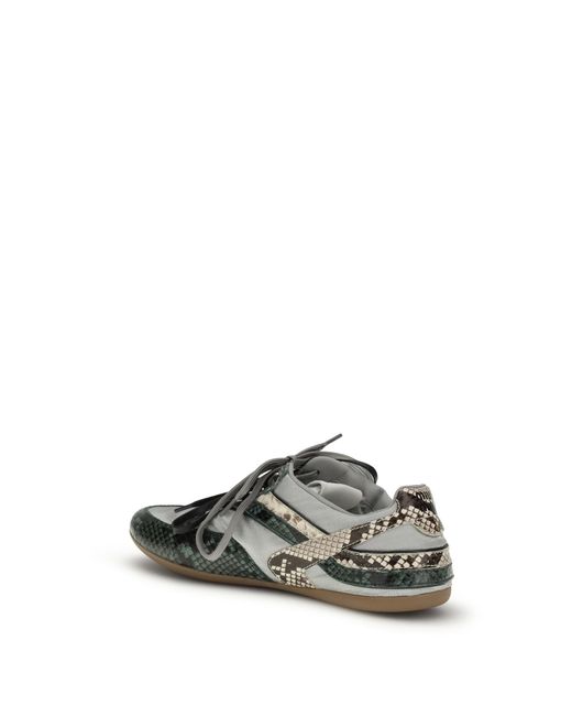 Miu Miu Multicolor Sneakers Python Print Cloud-Fir Cloud/Fir Upper: Other Fibres Lace-Up Shoes