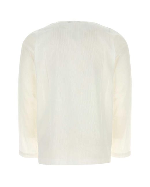 GIMAGUAS White Cotton Amelie T-Shirt for men