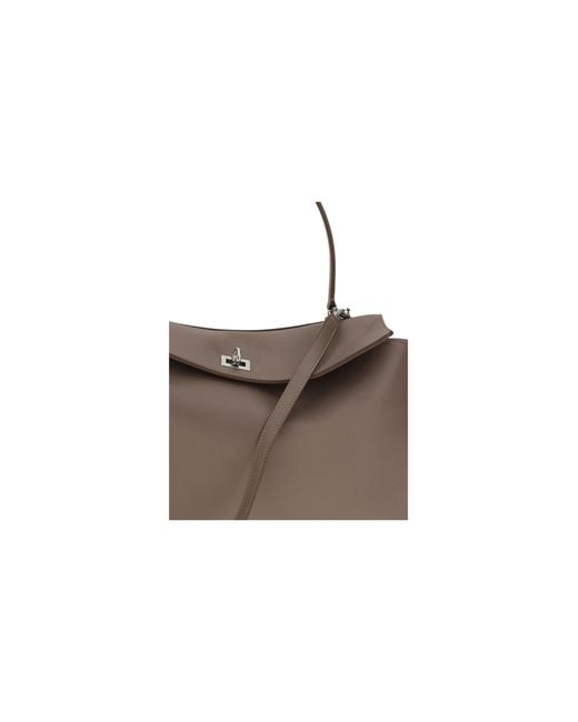 Balenciaga Gray Rodeo Shoulder Bag Calf Leather Bos Taurus