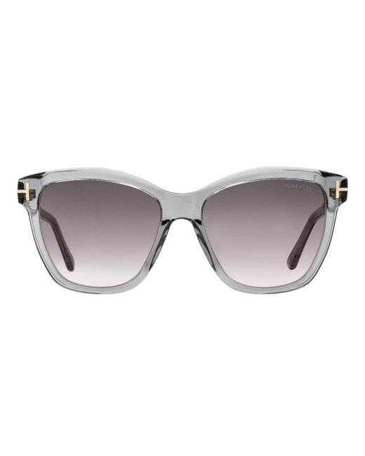 Tom Ford Black Lucia Sunglasses Tf1087 20A 54Mm Ft1087 Plastic (Acetate)