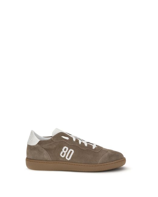 Be980 Gray Sneakers Harvard 1 Suede Upper: Trainers