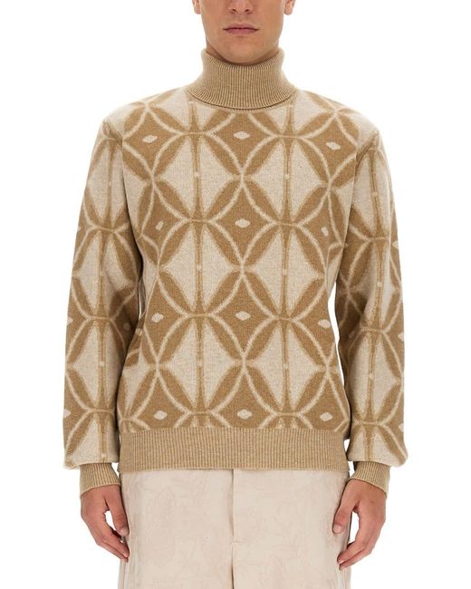 Etro Natural Wool Jersey for men