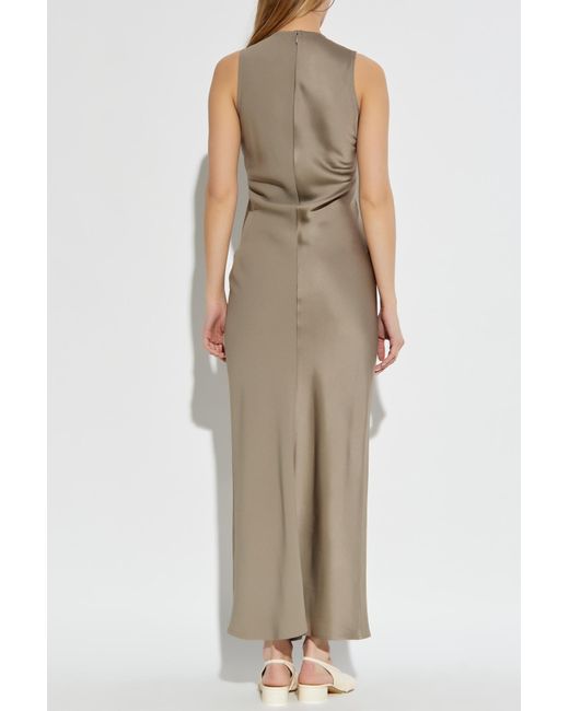 AMI Natural Sleeveless Dress