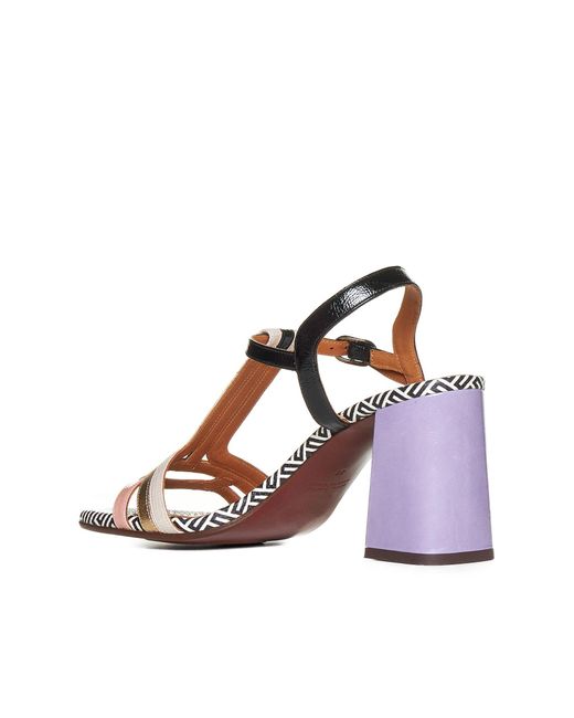 Chie Mihara Metallic Sandals